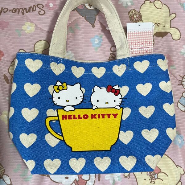 ハローキティ ミニトートバッグ ランチトート HELLO KITTY ハローミミィ