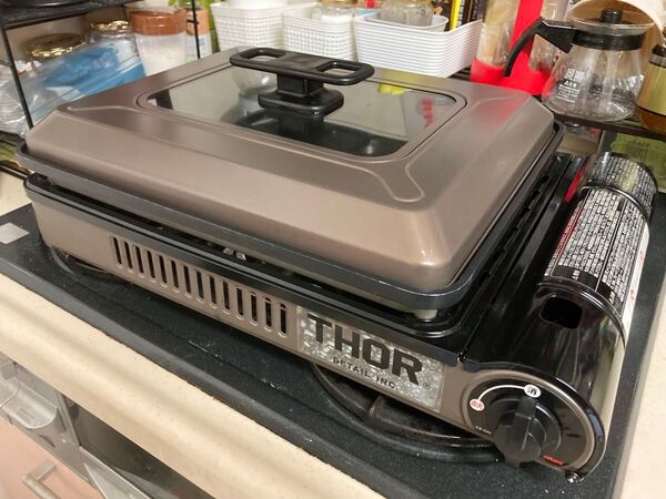 イワタニ 焼き上手さんα ブラウン カセットガスホットプレート CB-GHP-A-BR (アウトドア・キャンプ・バーベキュー)