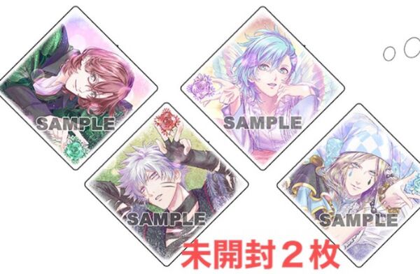 うたの☆プリンスさまっ♪ 入場者特典 描きおろしイラストコースター 未開封2枚 うたプリ カルナイ タブキス