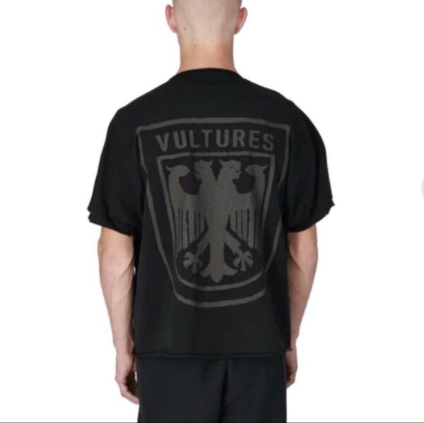 YEEZY GOSHA LOGO BOX T VULTURES カニエ Tシャツ 半袖 ブラック 2 プリント カットソー