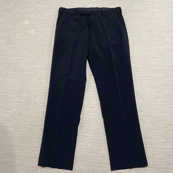 未使用 ユニクロ 感動パンツ ライト DRY メンズ パンツ ブラック 85×76
