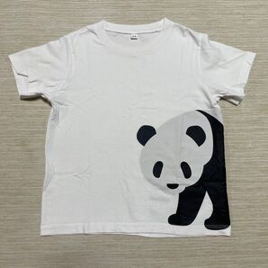 無印良品 良品企画 パンダTシャツ 110 白