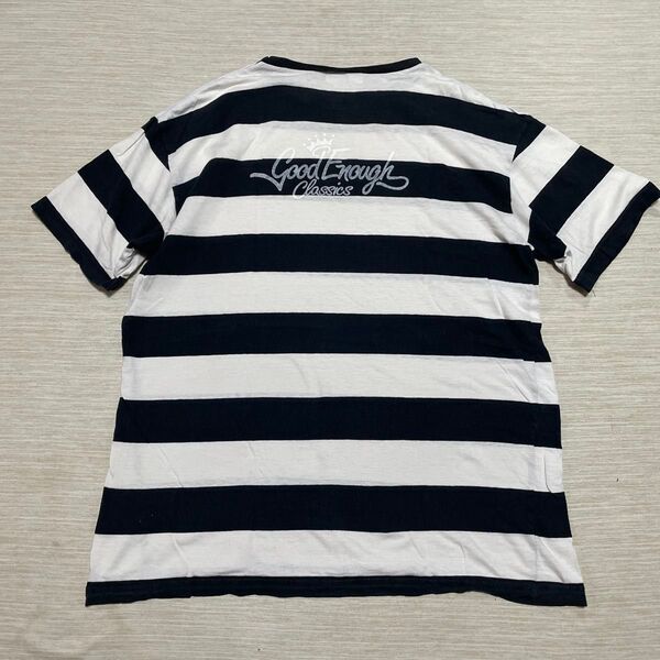 GOOD ENOUGH Classics underwear ボーダー Tシャツ L