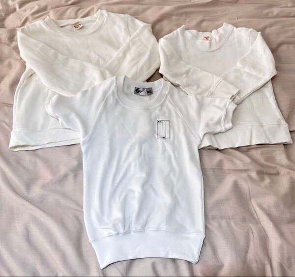 体操服 白 キッズ 3点セット