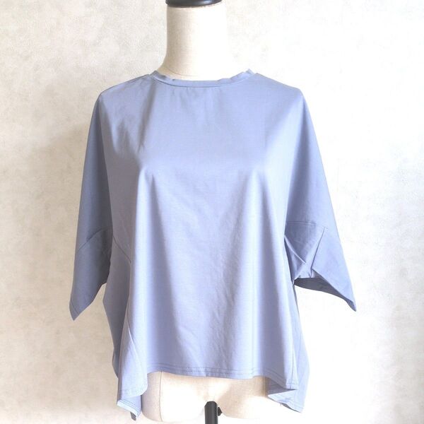 五分袖プルオーバー Tシャツ