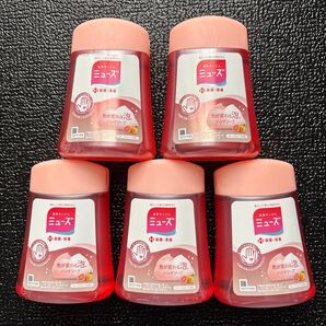 【5個セット】ミューズ 薬用せっけん 色が変わる泡 ハンドソープ グレープフルーツ
