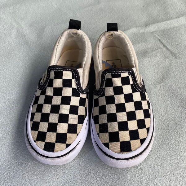 Vans ヴァンズ チェッカー スリッポン 15cm