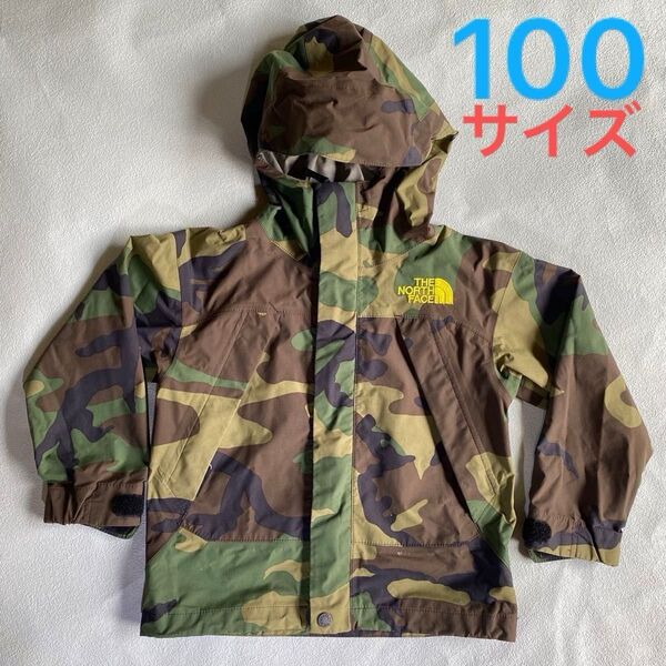 the north face ノースフェイスキッズドットショットジャケット カモフラ 迷彩