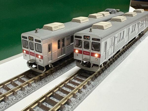 グリーンマックス 30695・30696 東急8500系(田園都市線・黄色テープ付き) 基本・増結 10両