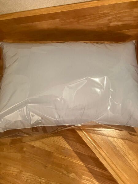 日本製 フェザー50% ダウン50% 受注生産品 ホテル仕様 羽根まくら フェザーピロー 43×63cm 羽根枕 藤綿 枕難民