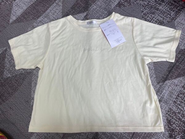 【新品タグ付き】半袖 Tシャツ イエロー 黄色 Mサイズ