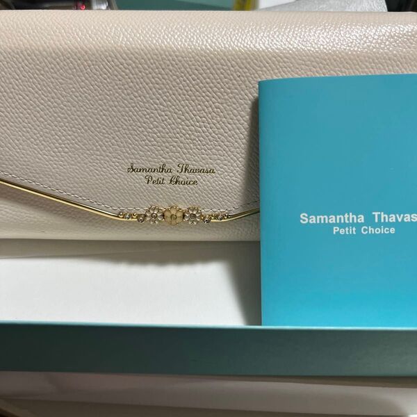 Samantha Thavasa Petit Choice 二つ折り財布 オフホワイト
