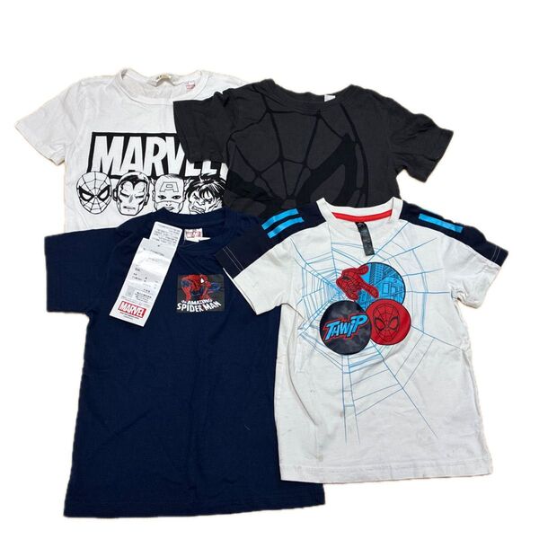 スパイダーマン 110.120 半袖Tシャツ