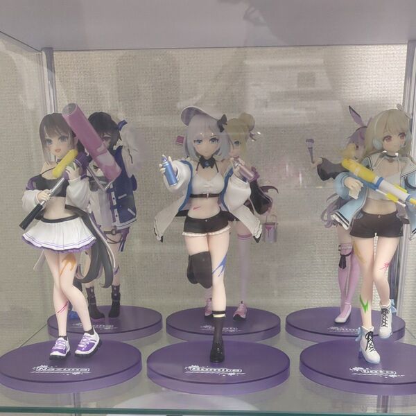 GIGO ぶいすぽっスケールフィギュアvol.1.2.3 花芽なずな 花芽すみれ 一ノ瀬うるは 小雀とと 胡桃のあ 兎咲ミミ