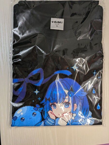 【キャンペーン再出品可能】【新品未開封】ぶいすぽっ! 紡木こかげ 誕生日記念2024 Tシャツ(ブラック)XL