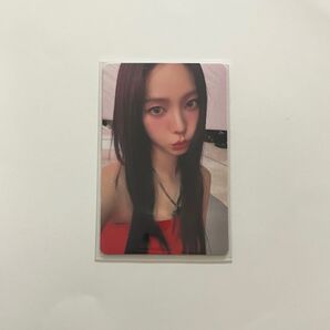 aespa カリナ トレカ hotmess hmv 特典 アルバム