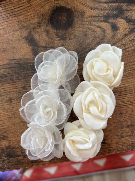お花モチーフ 2個セット ハンドメイド材料