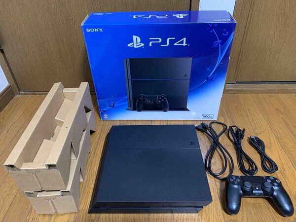 【送料無料】PlayStation 4 500GB ジェット・ブラック (CUH-1200A) PS4 プレイステーション4