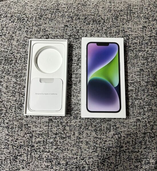 iPhone14 箱 ケース アイフォン SIMピン 収納 アップル Apple iPhone シール付き シール