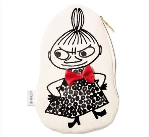 MOOMIN ムーミン リトルミィ ポーチ 付録 ノベルティ steady ステディ ナノユニバース バッグチャーム 雑誌付録