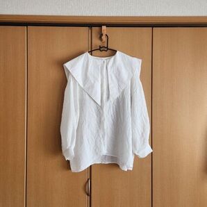 美品 セーラー ブラウス