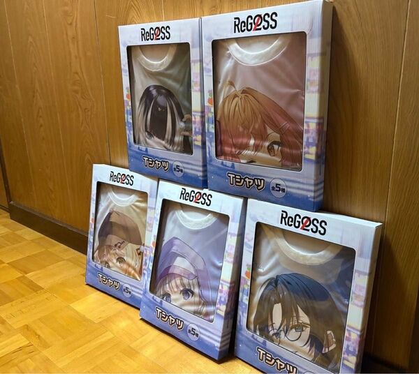 ReGLOSS フルグラフィックTシャツ GiGO限定 5種セット コンプリートセット