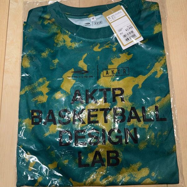 【新品 未使用】TIGORA×AKTR 総柄LOGOプリント 長袖Tシャツ
