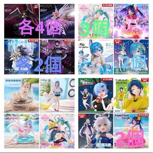 【タイクレ限定】美少女 プライズフィギュア箱まとめ売り28個