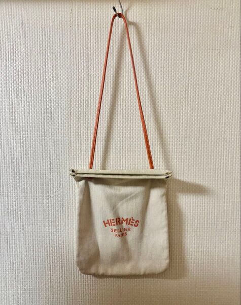 【難あり】HERMES エルメス アリーヌ PM オレンジ