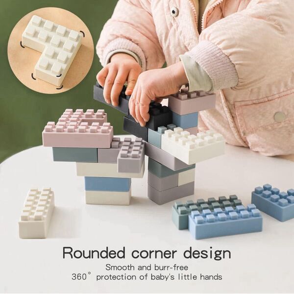 新品未使用!!立体パズル ブロック やわらか 積み木 テトリス おもちゃ カタチ遊び 知育玩具 形合わせ 赤ちゃん~ 玩具