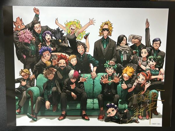 僕のヒーローアカデミア ヒロアカ 応募者全員サービス ポスター A3