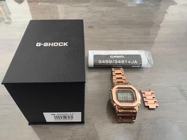 G-SHOCK GMW-B5000GD-4JF ローズゴールド