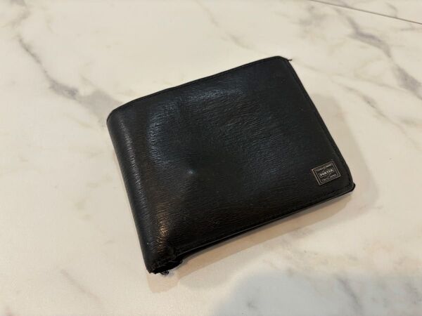 PORTER 二つ折り財布 ブラック