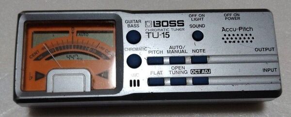 BOSS TU-15 クロマチックチューナー