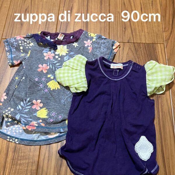 Tシャツ zuppa di zucca 90cm 花柄 かわいい ズッカ