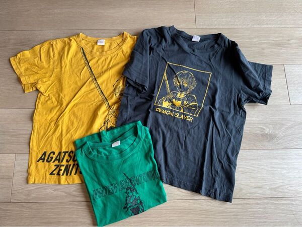 鬼滅の刃 Tシャツ 3枚セット 150、160サイズ