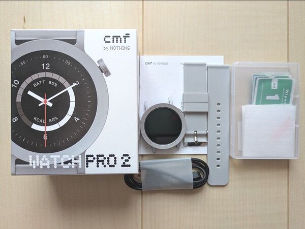 CMF by Nothing Watch Pro 2 スマートウォッチ ガラスフィルム付き