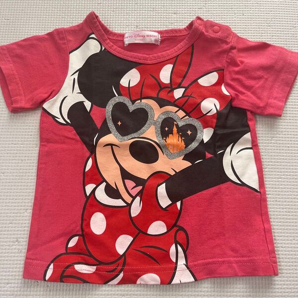 【Disney】ミニーマウス Tシャツ サイズ80