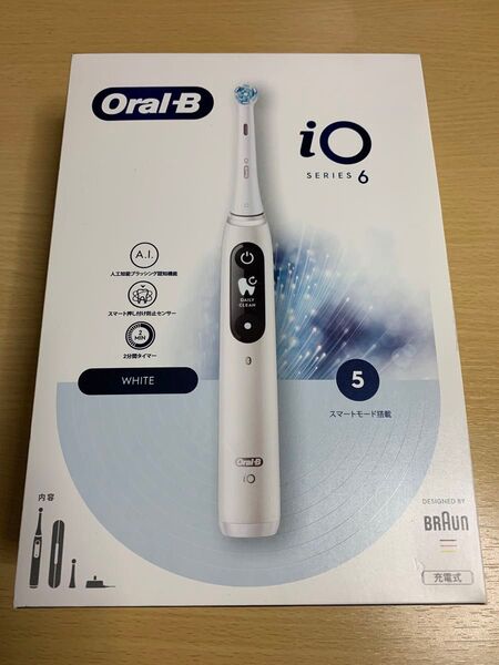 オーラルB iO6 iOM62I61KWT (ホワイト)