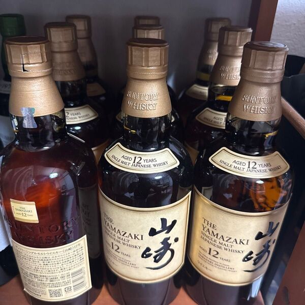 【新品未開封】SUNTORY (サントリー)山崎12年 9 本セット