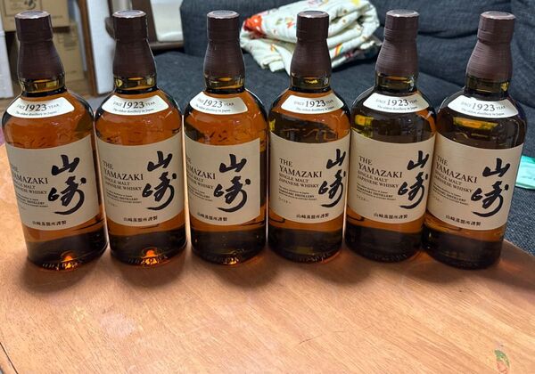 サントリーシングルモルトウイスキー 山崎 ノンヴィンテージ 700ml 6本セット
