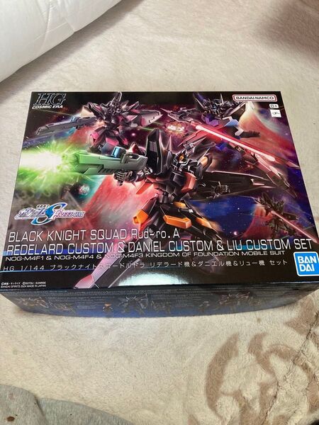 HG ブラックナイトスコードルドラ リデラード機&ダニエル機&リュー機セット ガンダムSEED FREEDOM プレミアムバンダイ