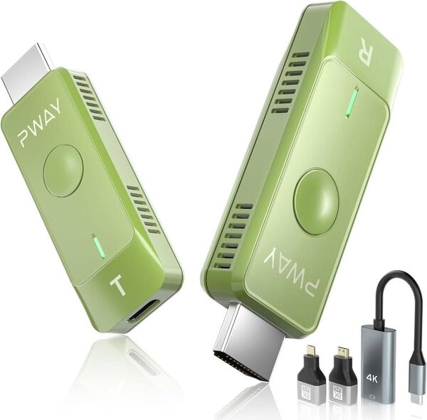 ワイヤレスHDMI 小型 収納に便利 無線化 送受信機セット HDMI 無線