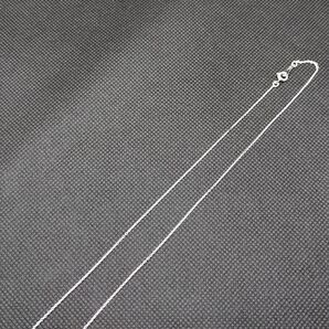シルバー925 アズキチェーンネックレス 40cm