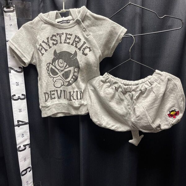 HYSTERIC MINI ヒステリックミニ セットアップ サイズ80 デビル