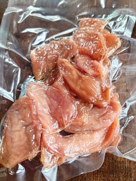 ニャンコとワンコのオヤツ国産鶏ムネ肉ジャーキー