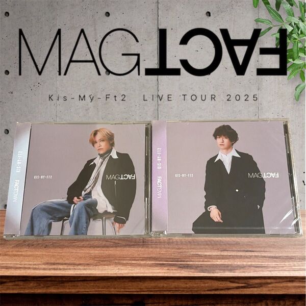 KIS-MY-FT2 キスマイ マグファクト CD アルバム 千賀健永 宮田俊哉