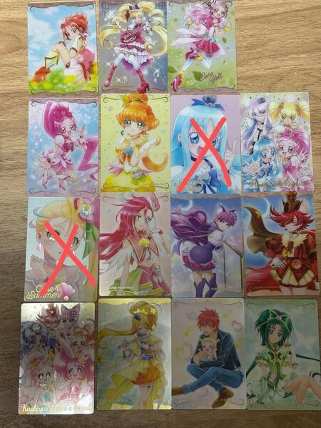 プリキュアウエハース カード