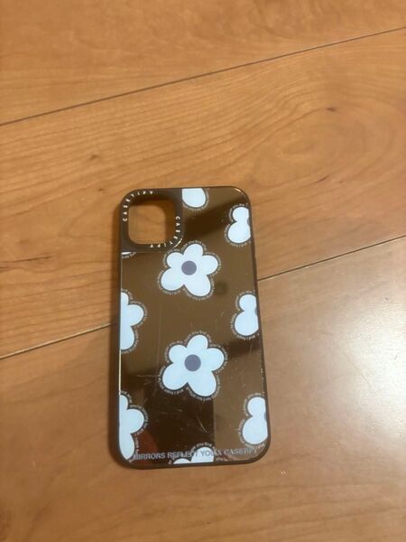 CASETiFY iPhone11 ミラーフラワー スマホケース