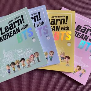 learn korean with BTS japan edition 韓国語 勉強 ツール